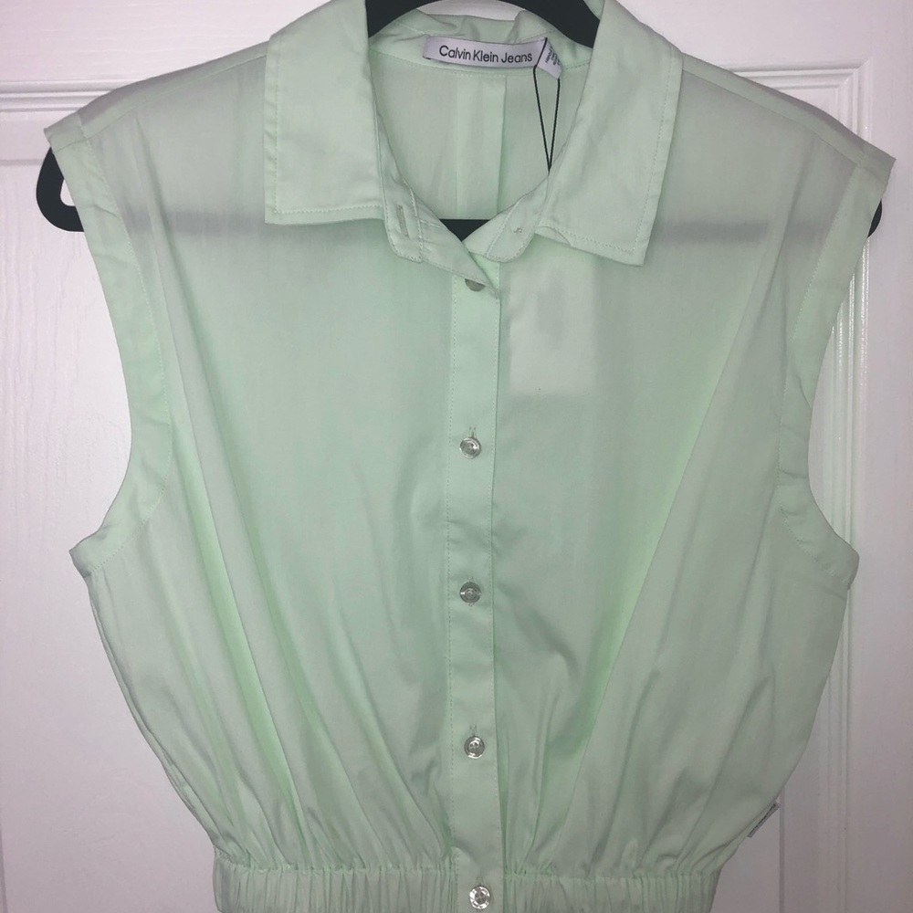 Calvin Klein blouse tank (S)
